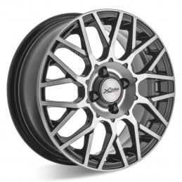 X`trike X-132 6x15 PCD4x100 ET37 Dia60.1 BK/FP